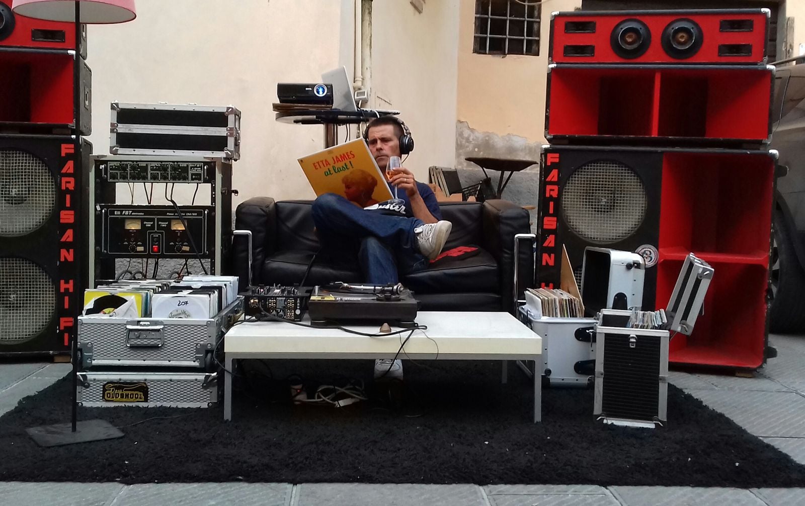 Dj-set di Farisan Hi-fi (reggae) - Musica
