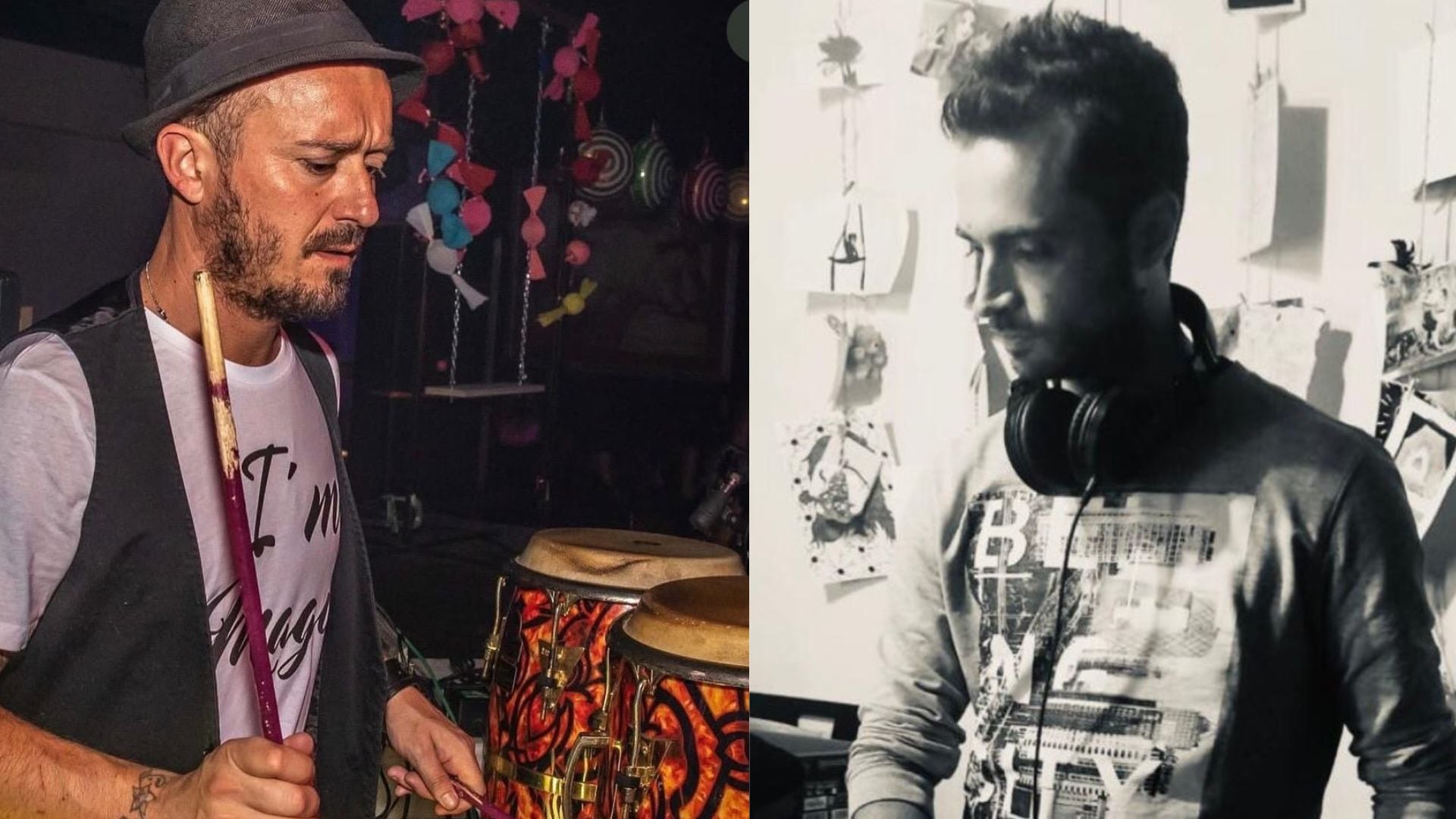 Dj-set di Francy B percussion & Adrian Dj (percussion live) - Musica
